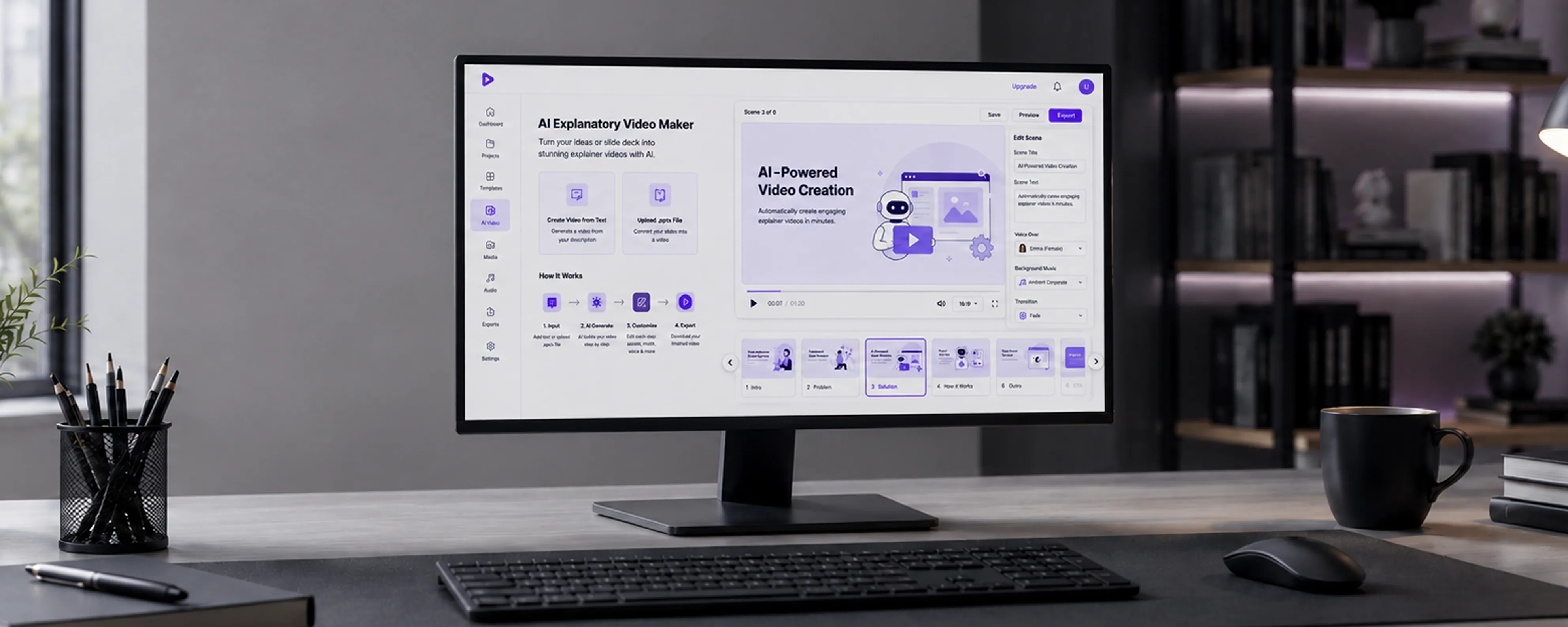 AI Explanatory Video Maker