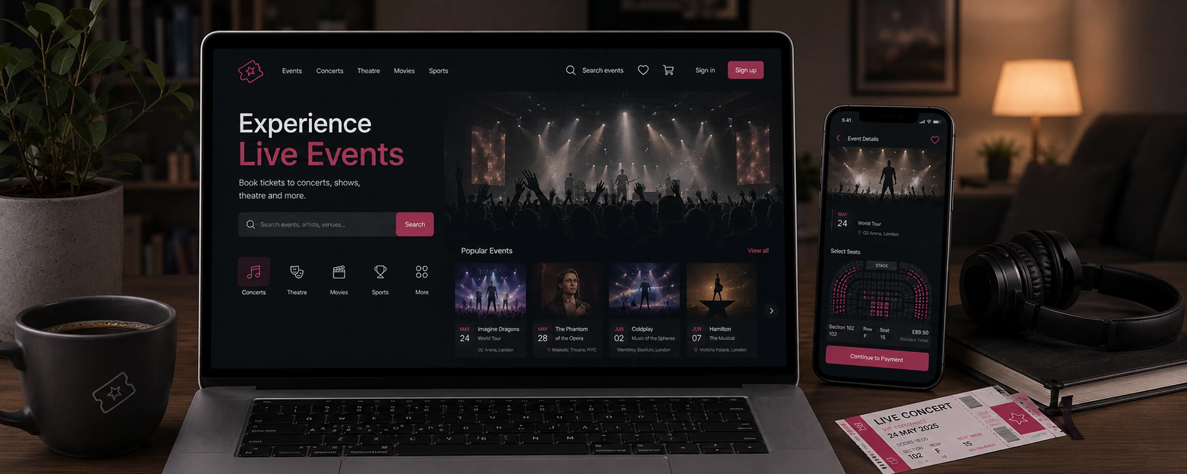 Online Event-Ticketing Platform